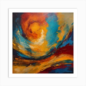 Abstract Painting 10 Art Print