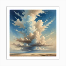 Clouds In The Sky 10 Art Print