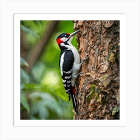 Woodpecker Art Print