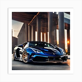 Lamborghini Huracan 18 Art Print