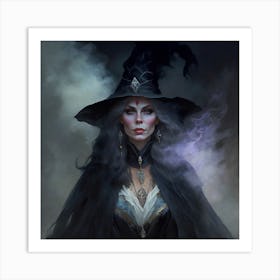 Witch 4 Art Print