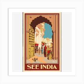 See India Art Print