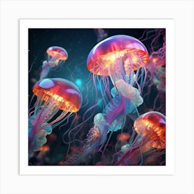 Jellyfish 16 Art Print