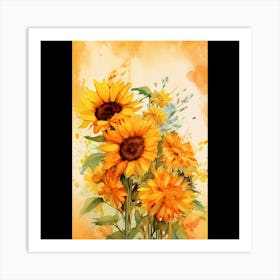 Sunflowers Art Print