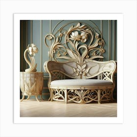 Nouveau Furniture 2 Art Print