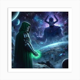 Dr Doom Art Print