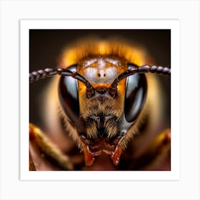 Bee Portrait 2 Art Print