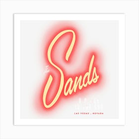 The Sands Art Print