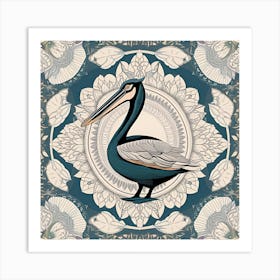 Pelican Art Print