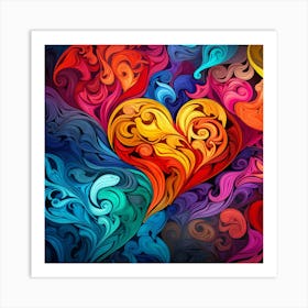 Maraclemente Colors Of Love Seamless C58e7494 11b1 492e A9ed 36e8849b3d7b Art Print