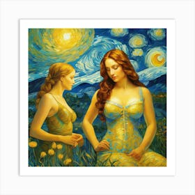 Starry Night sf Art Print