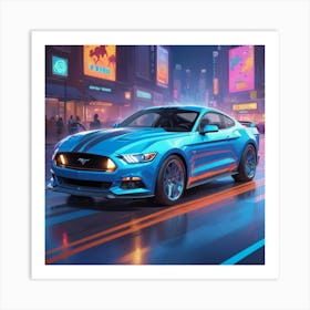 Ford Mustang Gt 5 Poster