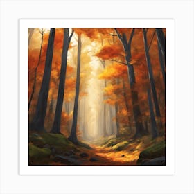 Autumn Forest 2 Art Print