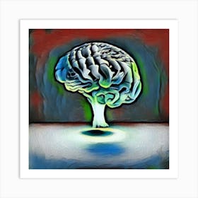 Brain Art Print