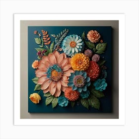 Flowers In A Vase Art Print