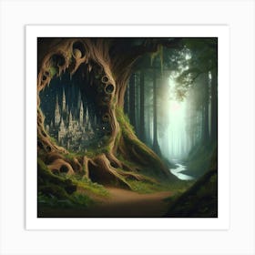 Fairytale Forest 25 Art Print