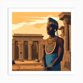 Egyptian Woman 1 Art Print