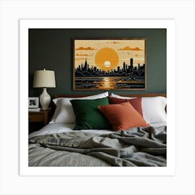 Leonardo Lightning Sunday Morning Bedroom Art 2 Art Print