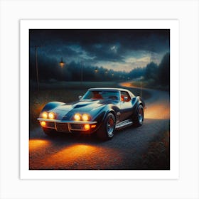 Corvette Corvette Art Print