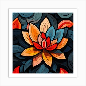 Lotus Flower 8 Art Print