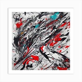 Abstract Explorations Sketch Art Print