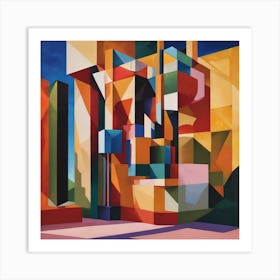 'Cityscape' 1 Art Print