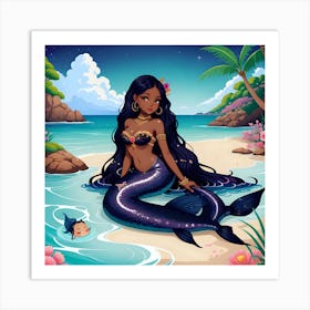 Little Mermaid Art Print