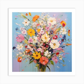 Flowers In A Vase 6 Art Print