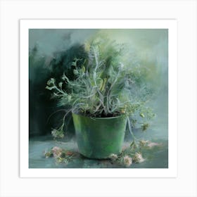 'Potted Plants' Art Print