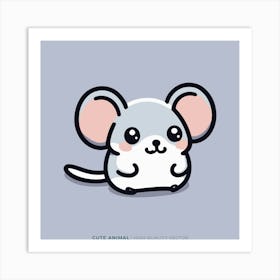 Cute Animal Mouse Art Print