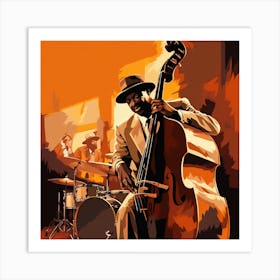 Jazz Musician 31 Art Print