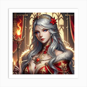 Queen Sorath Updated Portrait Art Print