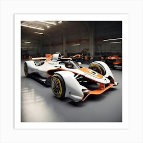 Mclaren F1 Car 1 Art Print