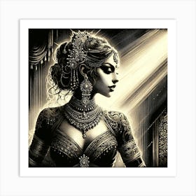 Exotic Beauty Artwork 45 Art Print