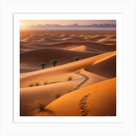 Sahara Desert 127 Art Print