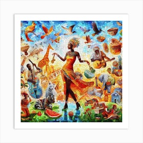 Soul of the Serengeti Art Print