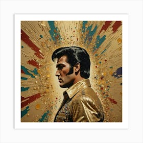 Elvis Presley 3 Art Print