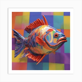 Just another fish Art Print