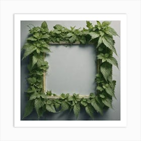 Frame Of Nettles 2 Art Print