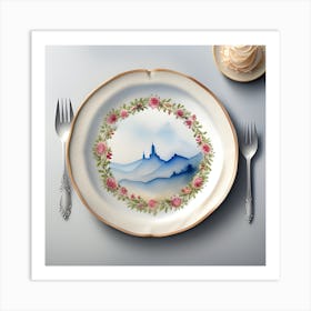 Dresden Plate Art Art Print