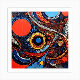 Abstract And Intricate A Captivating Design With An Interplay Of Shapes Forms And Textures That I 128781276 (3) Art Print