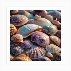 Sea shells 1 Art Print