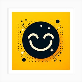 Smiley Face 24 Art Print