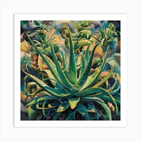 Aloe Vera 3 Art Print