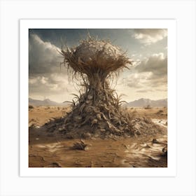 Atomic Mushroom Cloud Art Print