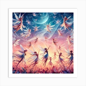 Dance of Fairies Art Print