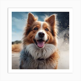 Dog Portrait 2 Art Print