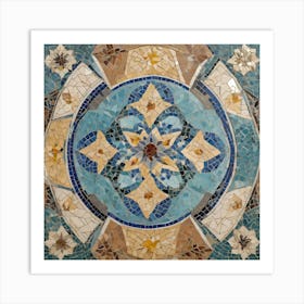 Mosaic Art Art Print