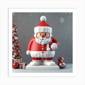 Santa Claus 7 Art Print