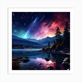 Starry Sky Art Print